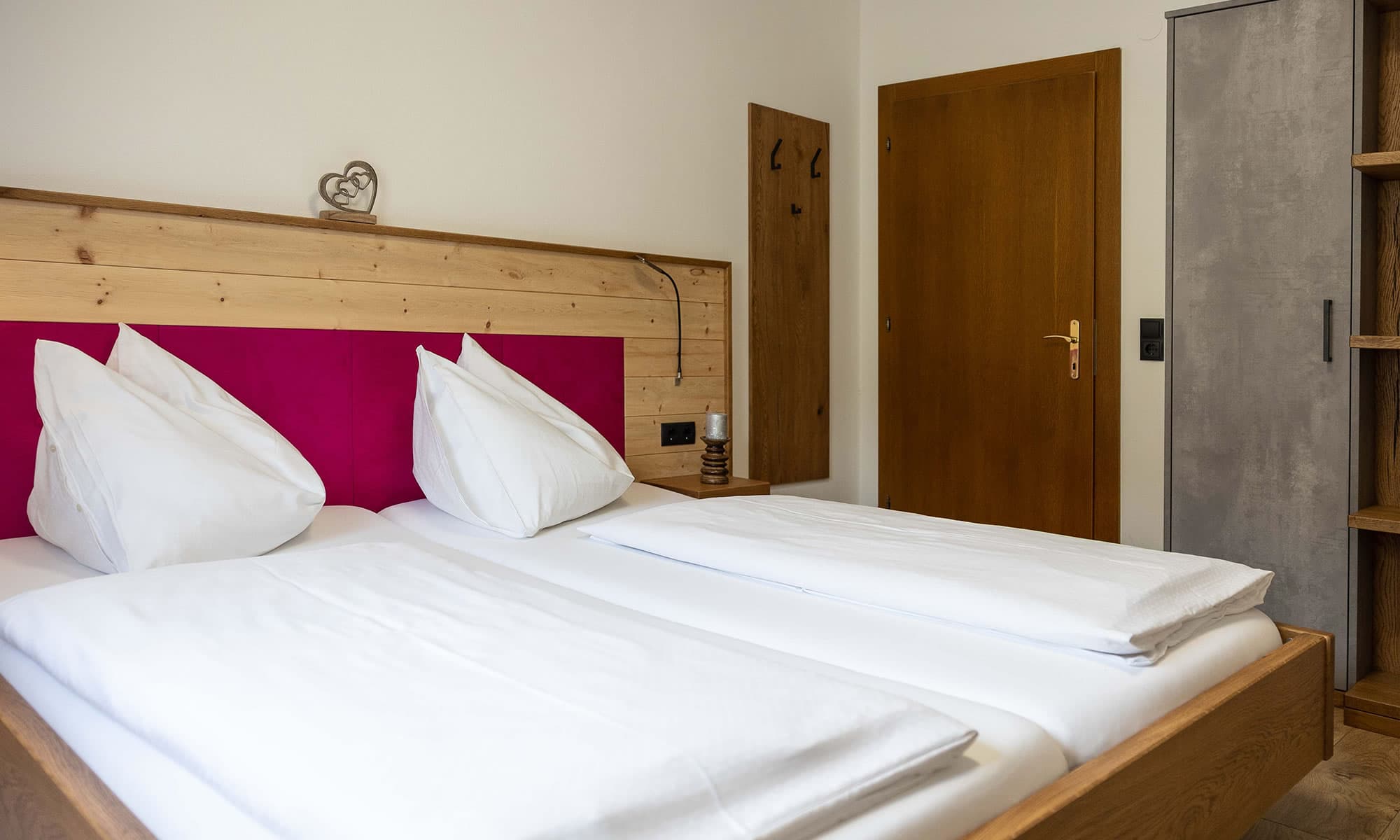 Cozy double rooms with breakfast