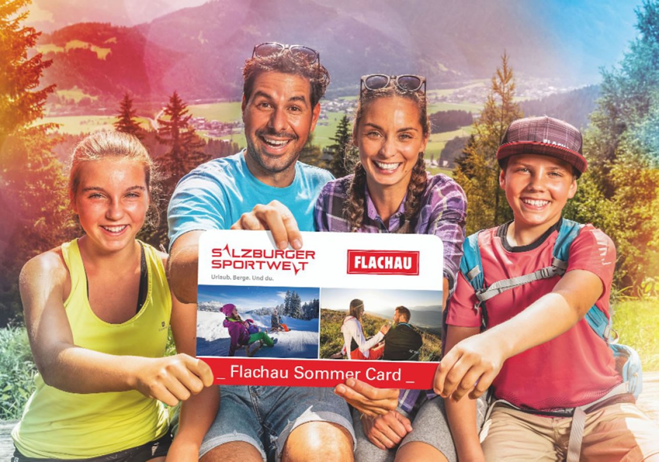 Many benefits for families with the Flachau Summer Card