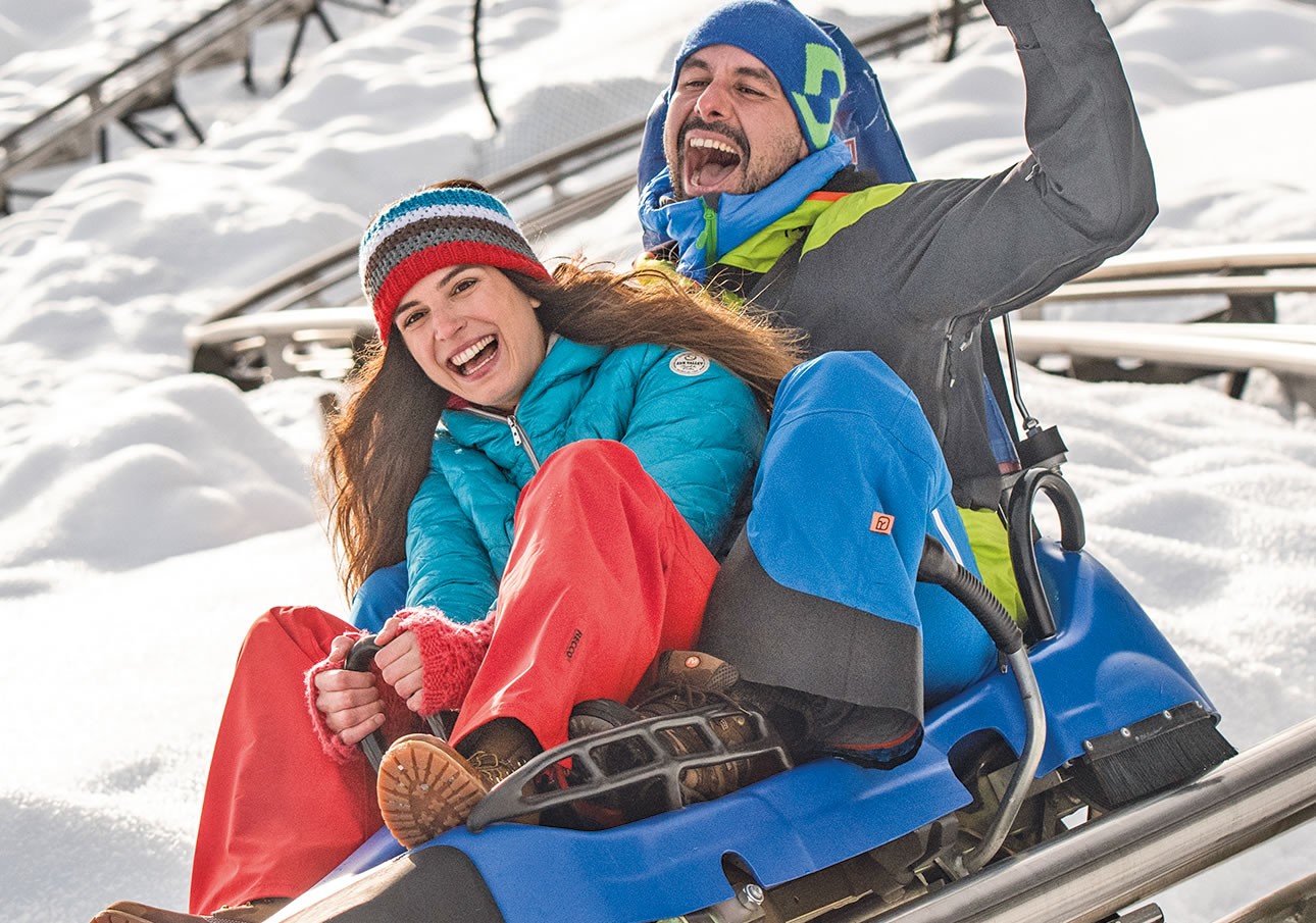 Ride on the Lucky Flitzer in Flachau